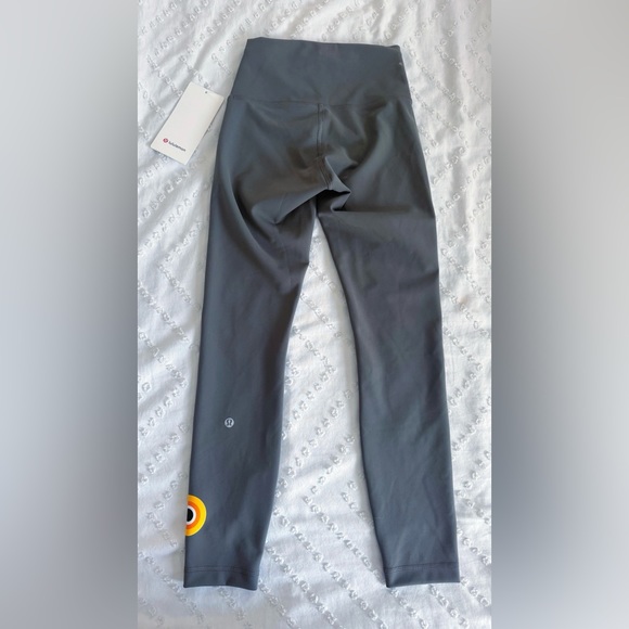 NWT Lululemon Wunder Train Core Yoga High-Rise Tight 25" Size 4 Green Olive - Picture 2 of 7